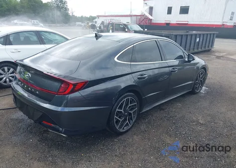 2022 Hyundai Sonata N Line/Night из США, поврежденный, VIN 5NPEK4JC0NH136185